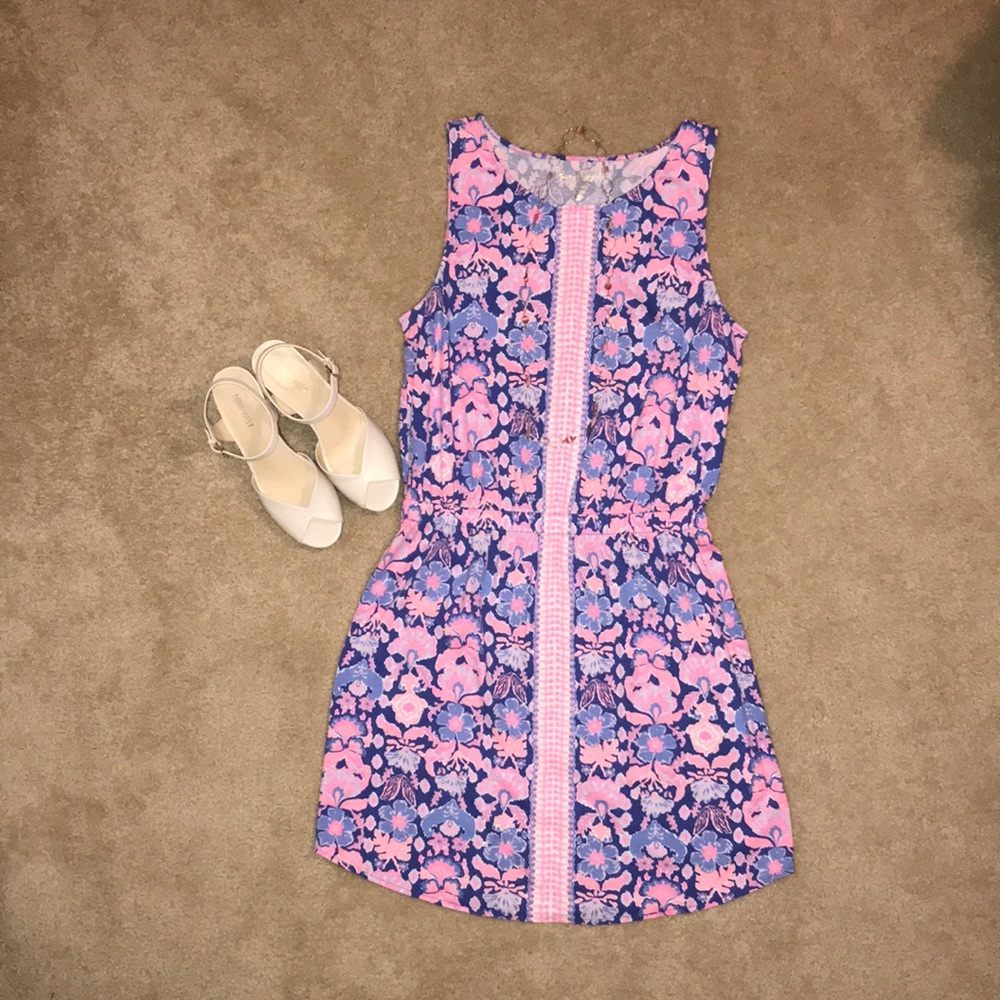 Lilly Pulitzer Windward Dress Werk it Size L